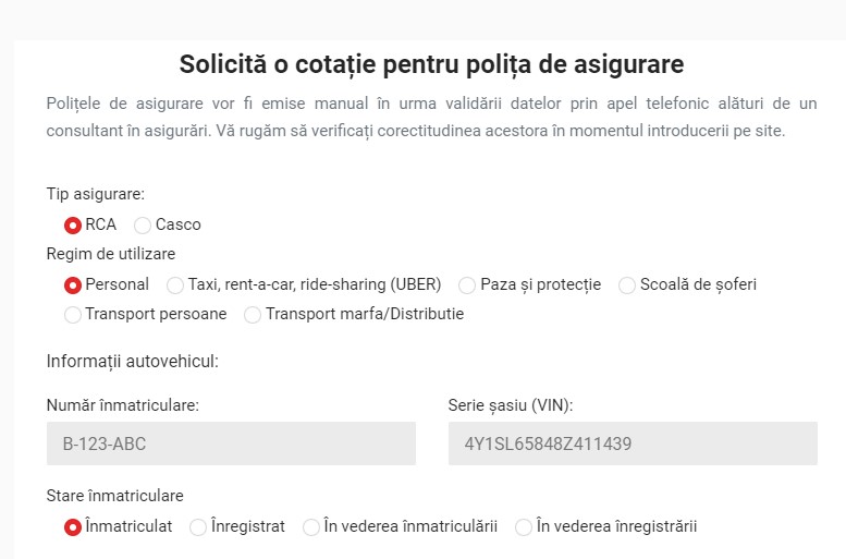 broker de asigurare auto in tartasesti dambovita